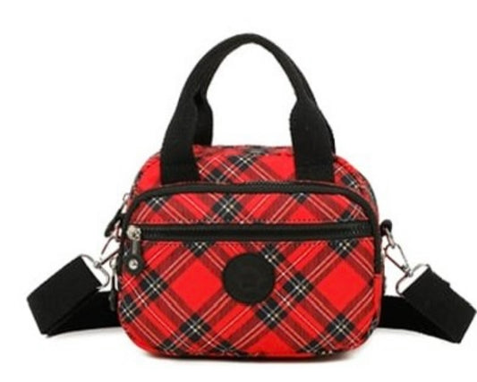 Small Crossbody Tartan Bag