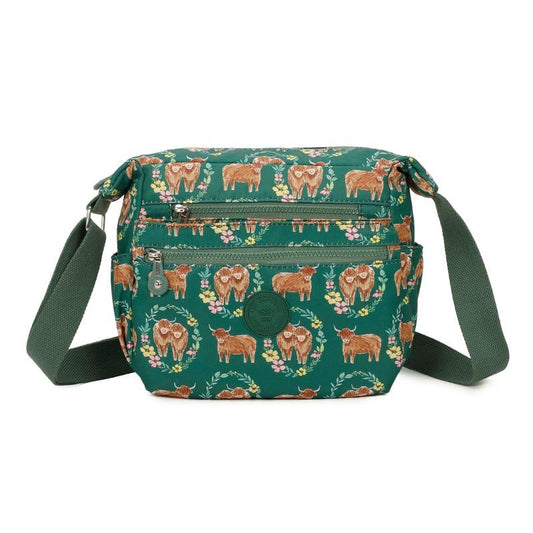 Highland Cow Crossbody Bag