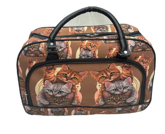 Cat Design Weekend bag